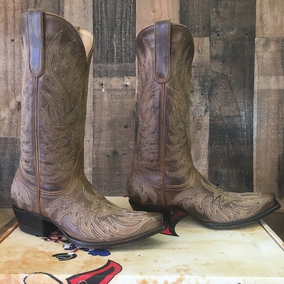 Old Gringo YL355-2 Troy 13” Cowboy Western Boots Womens 7.5 B - Picture 5 of 12